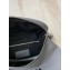 Balenciaga Logo Crossbody Bag with Canvas Strap Gray
