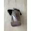 Balenciaga Logo Crossbody Bag with Canvas Strap Silver