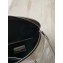 Balenciaga Logo Crossbody Bag with Canvas Strap Silver