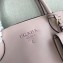 Prada Monochrome Top Handle Bag 1BA155 Nude Pink
