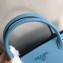 Prada Monochrome Top Handle Bag 1BA155 Sky Blue