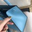 Prada Monochrome Top Handle Bag 1BA155 Sky Blue