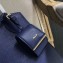 Prada Monochrome Top Handle Bag 1BA155 Dark Blue