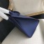 Prada Monochrome Top Handle Bag 1BA155 Dark Blue