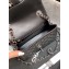 Chanel Original Quality Mini Classic Flap Bag 1115 in Sheepskin Black with Silver Hardware