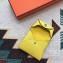 Hermes Bastia Change Purse in Epsom Leather Yellow
