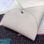 Hermes Bastia Change Purse in Epsom Leather White