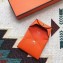 Hermes Bastia Change Purse in Epsom Leather Orange