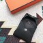 Hermes Bastia Change Purse in Epsom Leather Black
