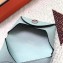 Hermes Bastia Change Purse in Epsom Leather Baby Blue