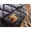 Chanel Lambskin Small Classic Flap Bag A1116 Black
