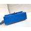 Chanel Lambskin Small Classic Flap Bag A1116 Blue