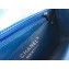 Chanel Lambskin Small Classic Flap Bag A1116 Blue