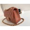 Chanel Lambskin Small Classic Flap Bag A1116 Caramel