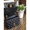 Chanel Lambskin Mini Classic Flap Bag A1115 Black