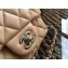 Chanel Lambskin Mini Classic Flap Bag A1115 Beige