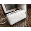 Chanel Lambskin Mini Classic Flap Bag A1115 White