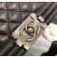 Chanel Lambskin Boy Flap Medium Bag Black/Silver