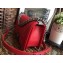 Chanel Lambskin Boy Flap Medium Bag Red/Silver