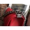 Chanel Lambskin Boy Flap Medium Bag Red/Silver