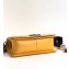 Chanel Lambskin Boy Flap Medium Bag Yellow/Silver