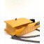 Chanel Lambskin Boy Flap Medium Bag Yellow/Silver