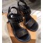 Louis Vuitton Heel 10cm Monogram Studded Nomad Sandals Brown 2020