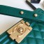 Chanel Caviar Leather Boy Flap Medium Bag Emerald Green