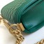 Chanel Caviar Leather Boy Flap Medium Bag Emerald Green