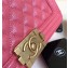 Chanel Caviar Leather Boy Flap Medium Bag Dark Pink