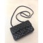 Chanel Lambskin Small Classic Flap Bag A1116 So Black