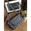 Chanel Caviar Leather Jumbo Classic Flap Bag A1113 Black