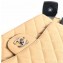 Chanel Caviar Leather Jumbo Classic Flap Bag A1113 Beige