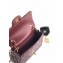 Chanel Patent Leather Small Classic Flap Bag A1116 Burgundy/Gold