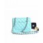 Chanel Lambskin Mini Classic Flap Bag A1115 Tiffany Blue/Silver