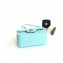 Chanel Lambskin Mini Classic Flap Bag A1115 Tiffany Blue/Silver