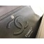 Chanel Patent Leather Medium Classic Flap Bag A1112 Black/Silver