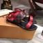 Louis Vuitton Passenger Flat Sandals Red 2020