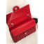 Chanel Patent Leather Medium Classic Flap Bag A1112 Red/Silver