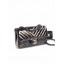 Chanel Patent Leather Small Classic Flap Bag A1116 Chevron Black