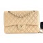 Chanel Pearl Caviar Calfskin Medium Classic Flap Bag A1112 Beige