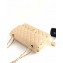 Chanel Pearl Caviar Calfskin Medium Classic Flap Bag A1112 Beige