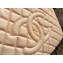 Chanel Caviar Leather GST Shopping Tote Bag A50995 Beige