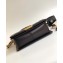 Chanel Caviar Leather Chevron Boy Flap Medium Bag Black/Gold
