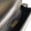 Chanel Caviar Leather Chevron Boy Flap Medium Bag Black/Gold