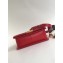 Chanel Caviar Leather Chevron Boy Flap Medium Bag Red/Gold