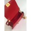 Chanel Caviar Leather Chevron Boy Flap Medium Bag Red/Gold