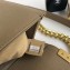 Chanel Caviar Leather Chevron Boy Flap Medium Bag Tan/Gold