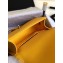 Chanel Caviar Leather Chevron Boy Flap Medium Bag Yellow/Gold