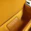Chanel Caviar Leather Chevron Boy Flap Medium Bag Yellow/Gold